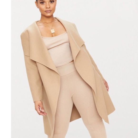 Camel Waterfall Coat | Poshmark